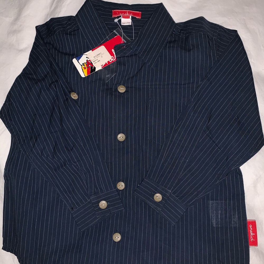 Little boys button down shirt